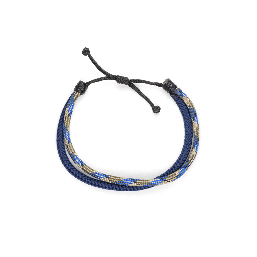 CrisFeather BlueStain brățară paracord bărbați