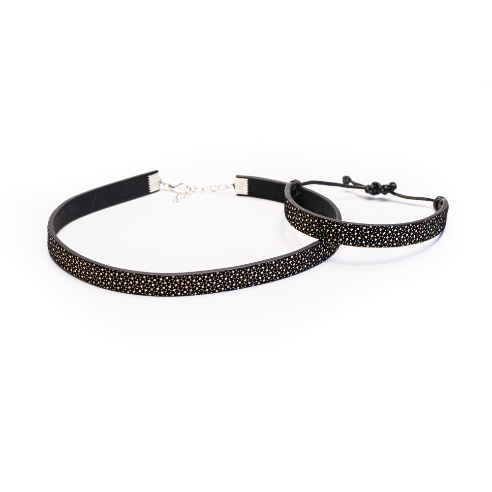 CrisFeather Disco Combo set choker + brățară