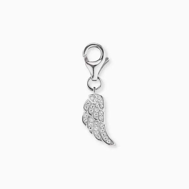 Engelsrufer Aripa charm argint cu zirconia