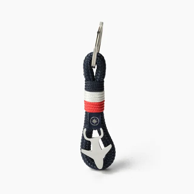 Old Skipper Suez Knot breloc avion tricolor din șnur