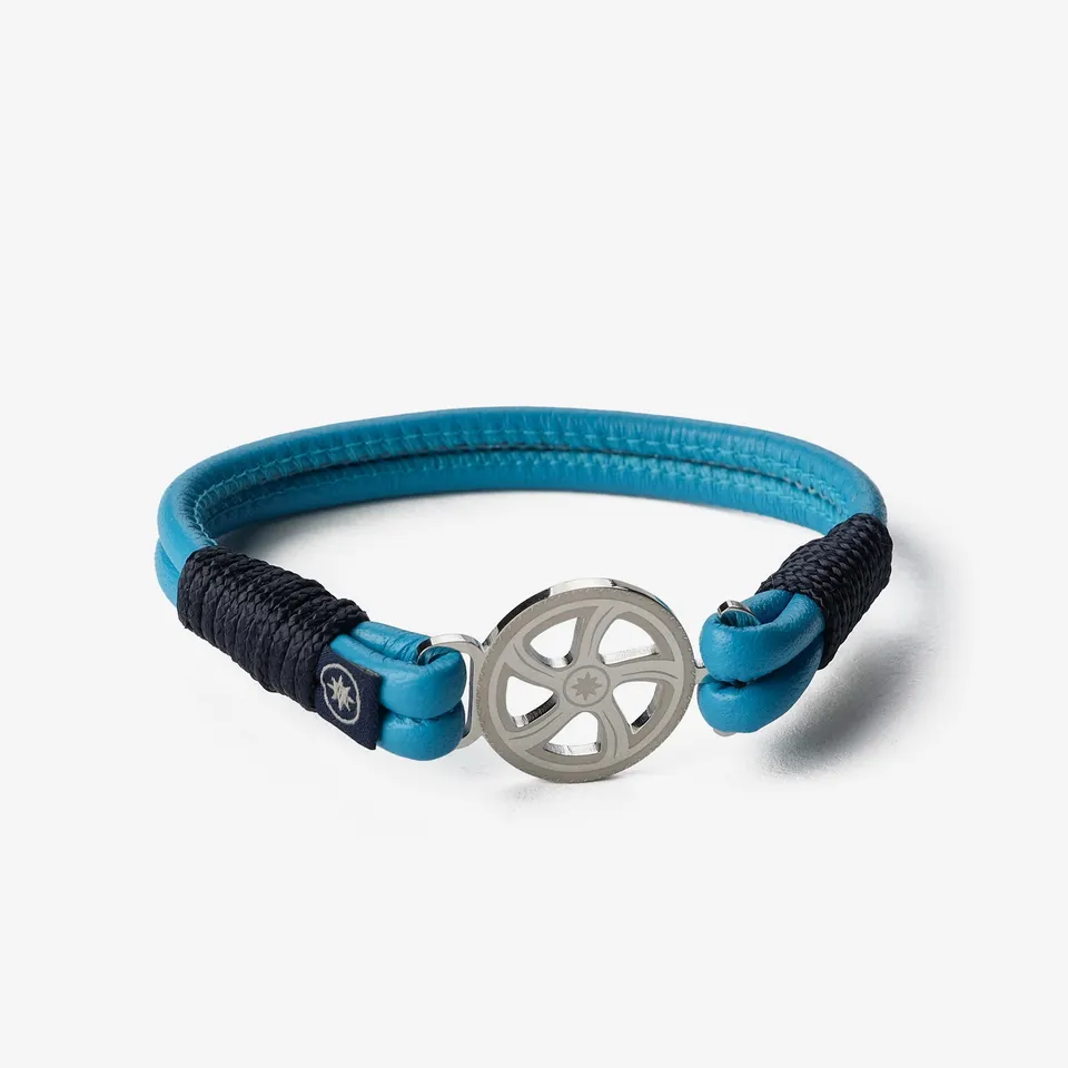 Old Skipper NPRSLB-962M bratara piele mov-negru