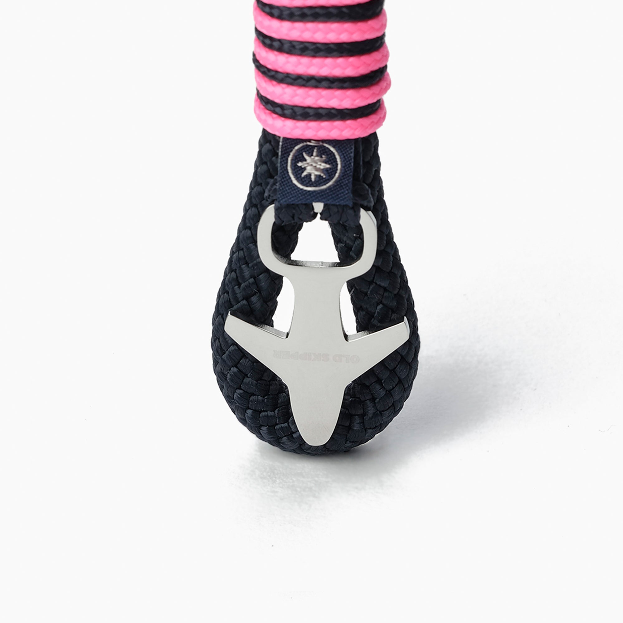 Old Skipper Pink Panther Horse breloc funie bleumarin-roz