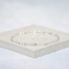 Dualstax Fluorit bratara argint 925 3,5 mm