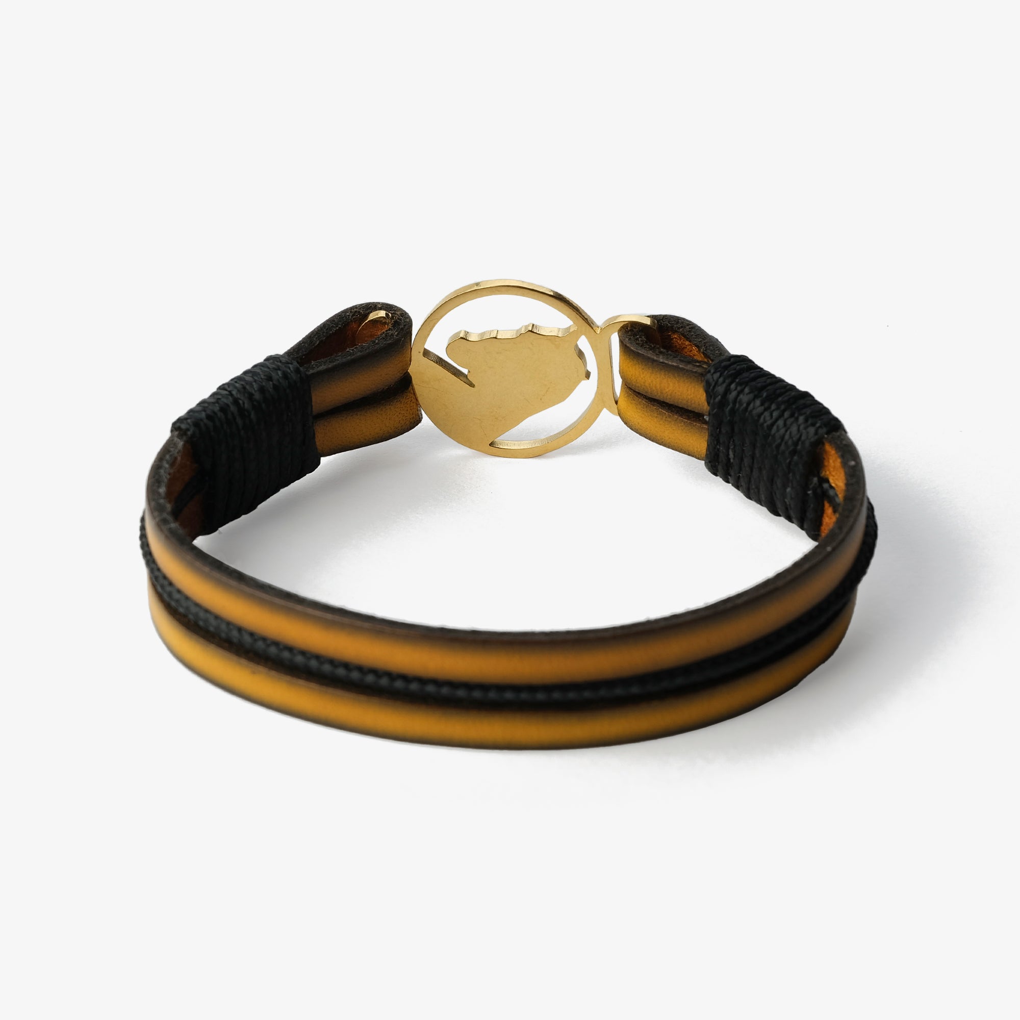 Old Skipper Royal Bee brățară piele galben-negru