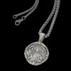 dualstax Arhanghelul Mihail pandantiv argint lant 60cm