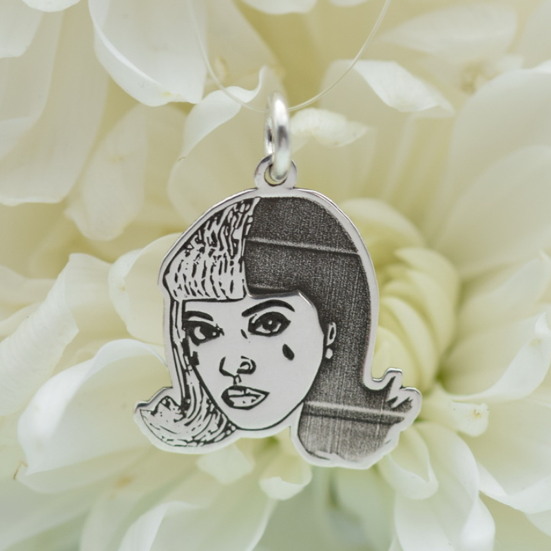 Margeluta.dincristal Melanie Martinez set bijuterii argint 925