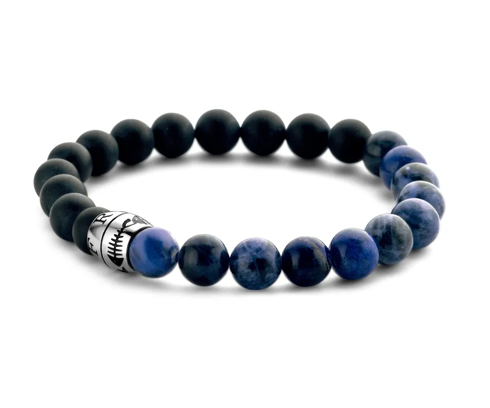 Frank 1967 Stones brățară agat sodalit 8 mm
