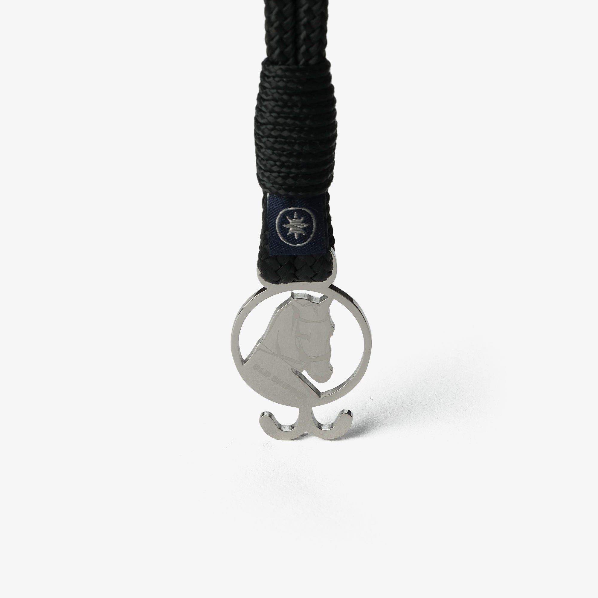 Old Skipper Maritime Fusion bratara snur cal negru-bleumarin