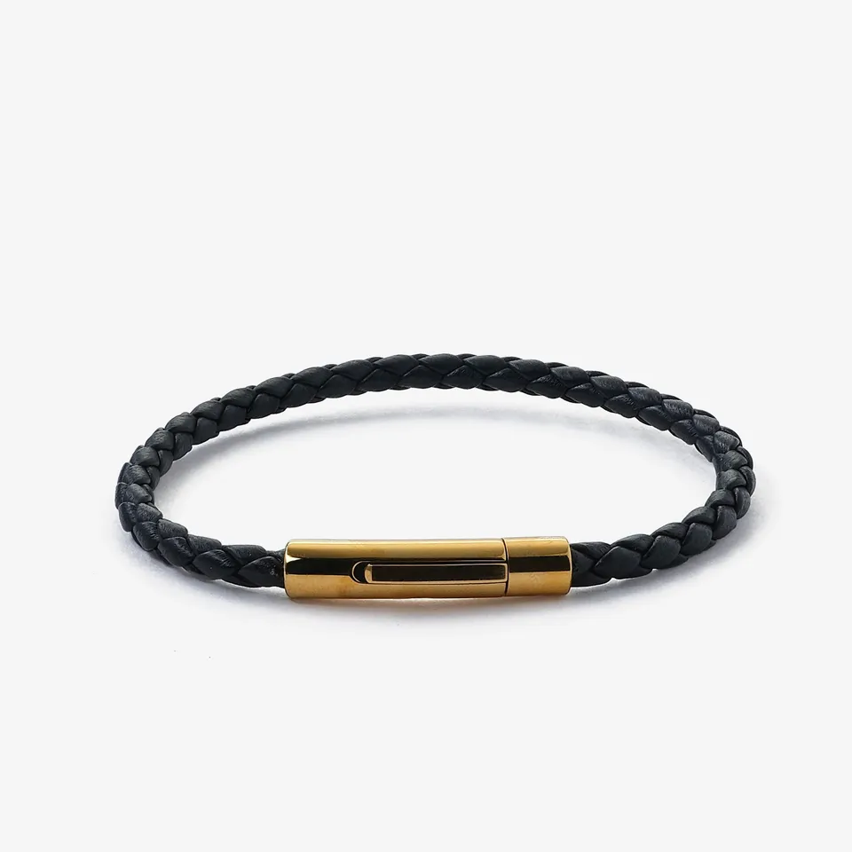 Old Skipper NPRBLB-815-TUBE-GOLD brățară deluxe aurie