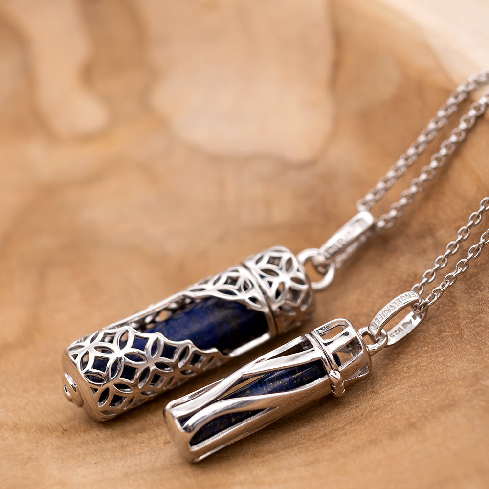 Engelsrufer Powerful Stone Lapislazuli colier argint S piatra