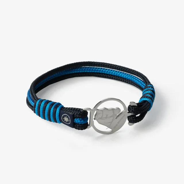 Old Skipper Oceanic Trio bratara bleumarin-albastru cal M