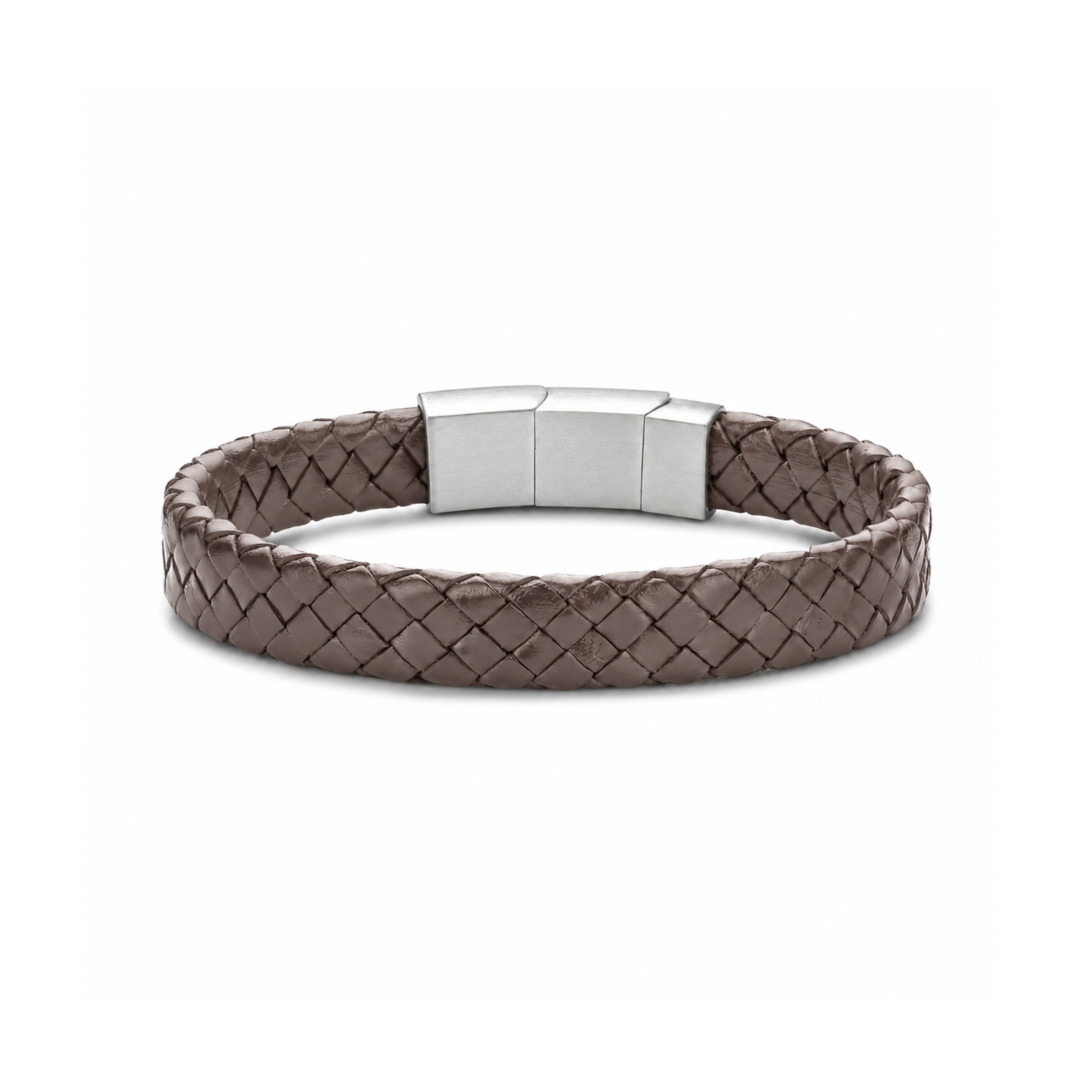 Frank 1967 Flat Braided bratara piele albastra