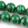 DualStax Malachit Natural bratara verde 6 mm