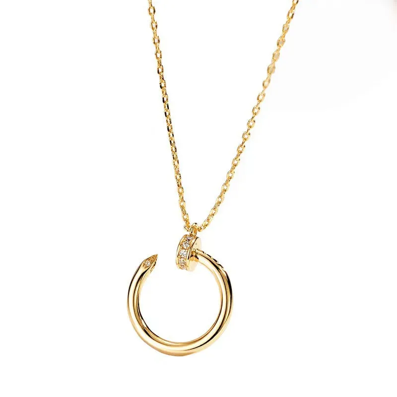 Rafini Cui lantisor reglabil placat aur 18K