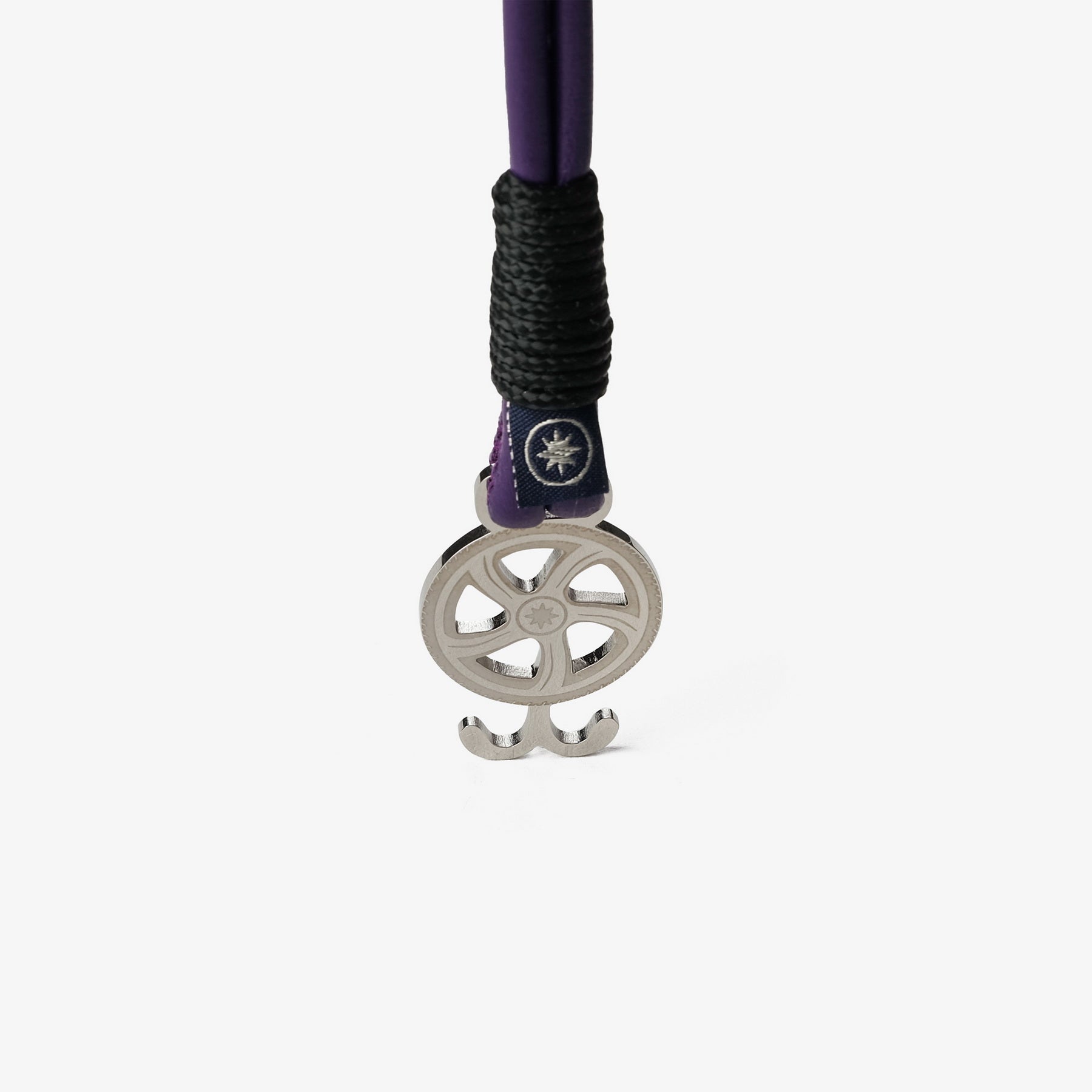 Bratara nappa Old Skipper Royal Amethyst mov ancora