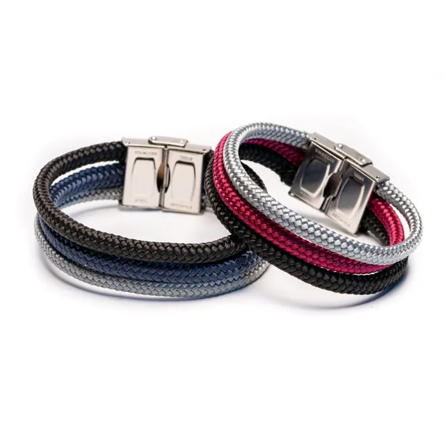 CrisFeather United bratari cuplu paracord set 2 buc