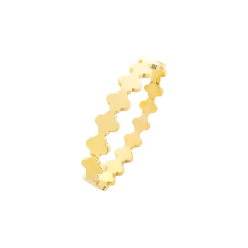Rafini Lucky Clover Gold bratara trifoi aurie