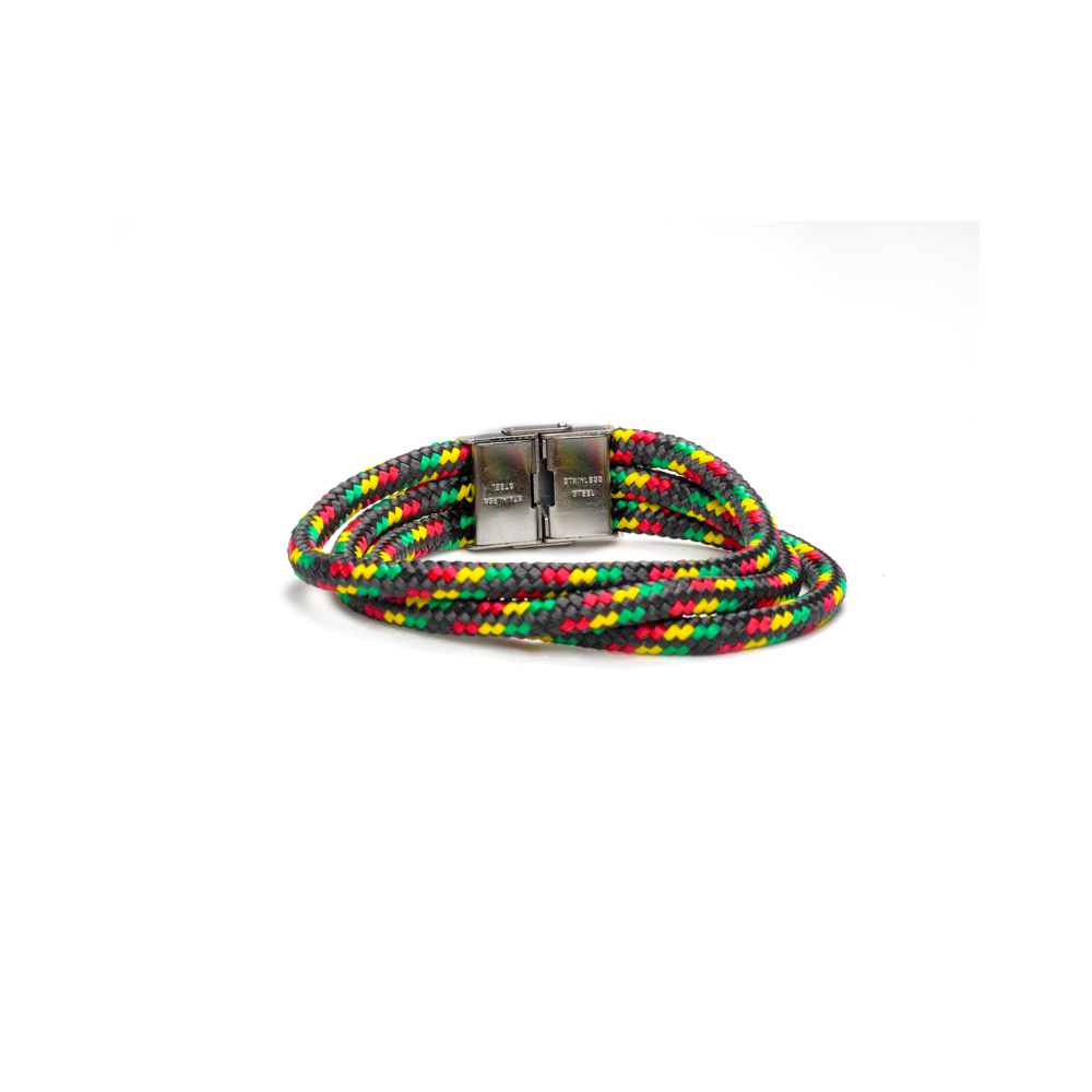 CrisFeather Marley brățară paracord rasta unisex
