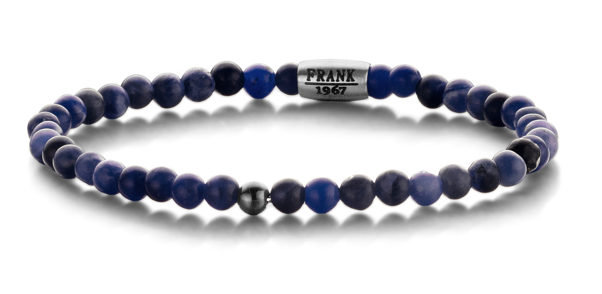 Frank 1967 Natural Stone Bead bratara ochi de tigru