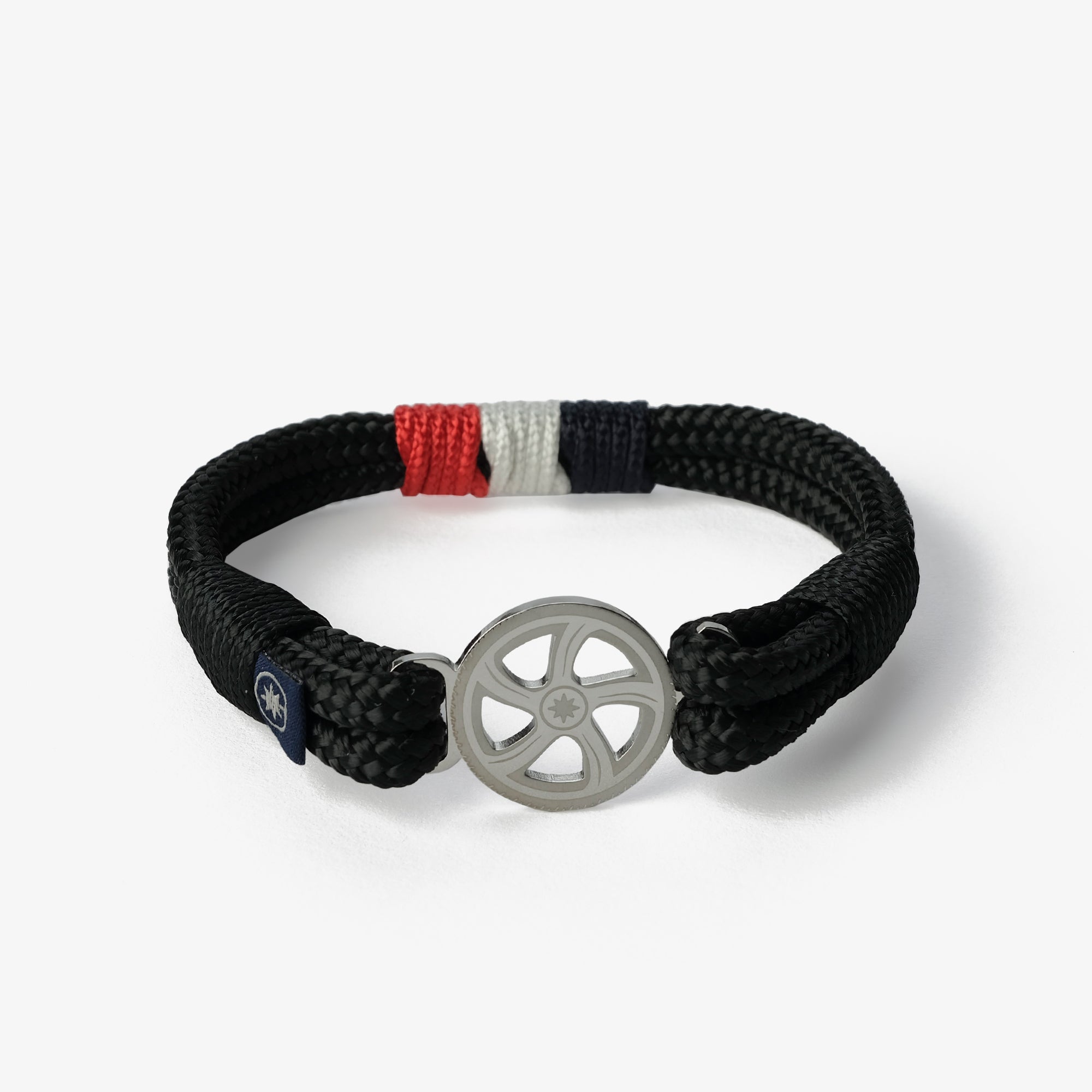 Old Skipper Maritime Fusion bratara snur cal negru-bleumarin