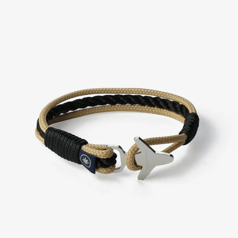 Old Skipper Sands of Time bratara avion bej-negru