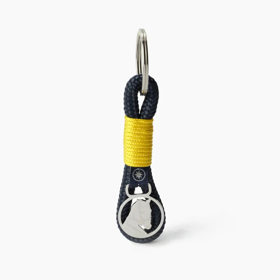 Old Skipper Nautical Rope breloc Yellow Knot galben