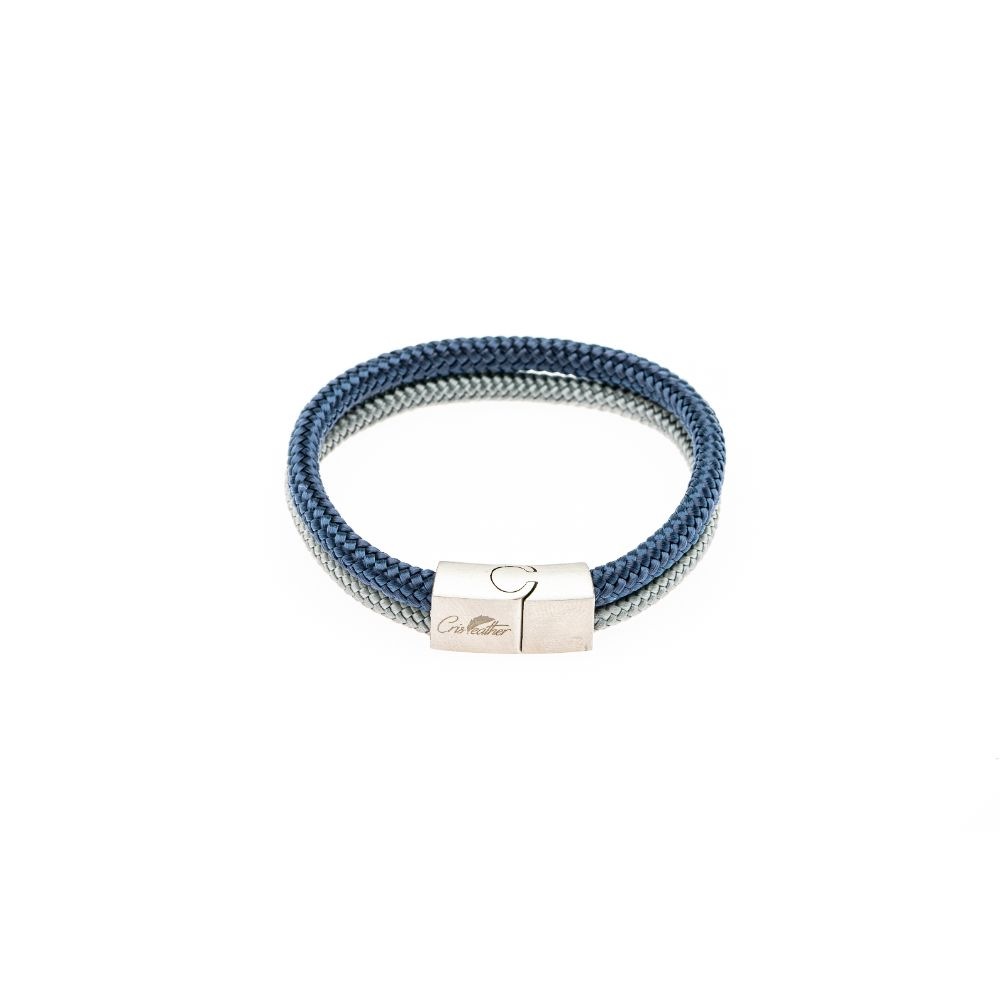 CrisFeather PowerSilver brățară magnetică gri