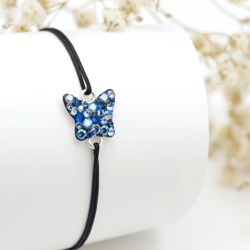 Margeluta.dincristal My Butterfly bratara fluture argint 925